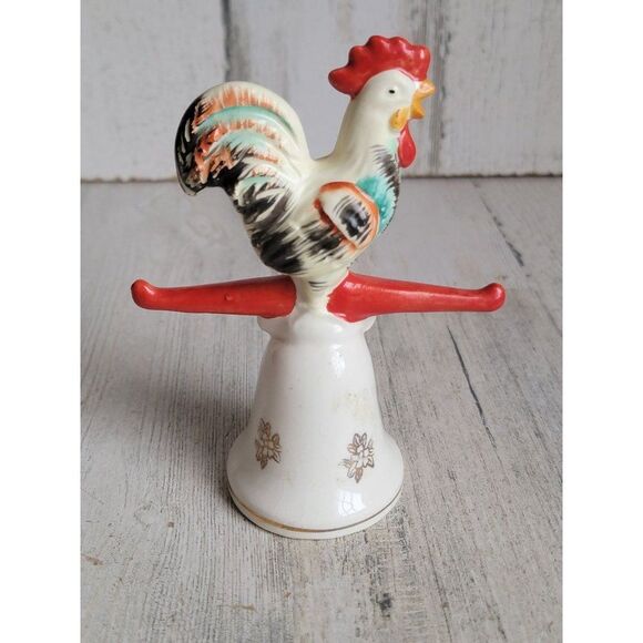Vintage Chase‎ Japan rooster Bell farm animal decor - Picture 1 of 11
